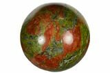 .9" Polished Unakite Sphere - Photo 3